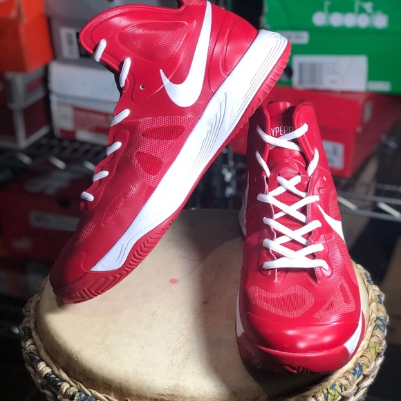 Men's Nike Hyperfuse Basket 525019-600 Red Sz 11.5 - Picture 12 of 12